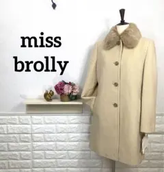 新品★miss brolly ファーコート エレガンス アウター ラビットファー