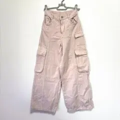 ピンク カーゴパンツ M 150㎝