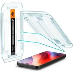 Spigen iPhone 16 Pro Max ガラスフィルム 9H硬度 2枚