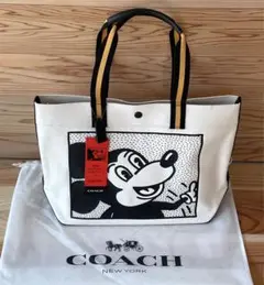 コーチ COACH✖️ミッキーマウス キャンバストートバッグ