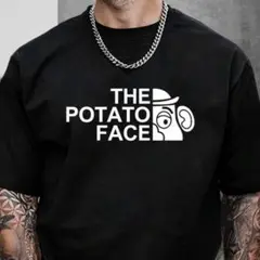 THE POTATO FACE Tシャツ 黒 L ポテトフェイス
