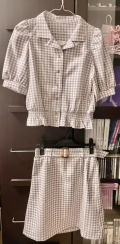 CASSE*ギンガムチェックset up