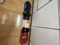 スノーボード板 ビンディング付き
