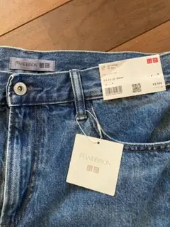 JW ANDERSON×ユニクロ　ブルー　デニムパンツ　33