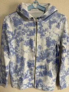 Abercrombie&Fitch アバクロ メンズパーカーＳサイズ タイダイ柄