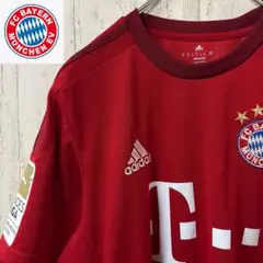 【激レア】サッカー　バイエルンミュンヘン　ゲームシャツ　ユニフォーム　アディダス