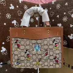 新品★COACH コーチバッグ ディズニーミッキー コラボ