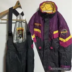 SCOTT セットアップ ウェア スノボウェア made by GOLDWIN