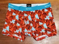 ポールスミス　新品　メンズ　ボクサーパンツ(フラワー/オレンジM)