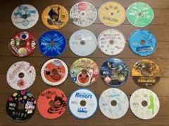 wiiソフト 被りなし20本セット