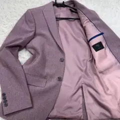 未使用級✨ M&S　テーラードジャケット　ラベンダー　44　Sサイズ　オシャレ