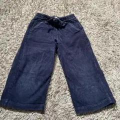 gap キッズ　パンツ　コーデュロイ　130 ネイビー