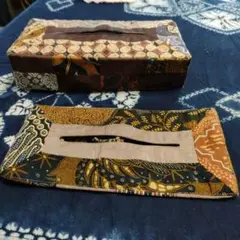 バティックティシュボックスカバー　２こ