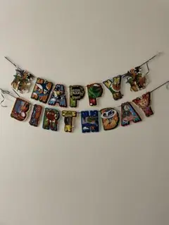 イタリアンブレインロッド　誕生日ガーランド