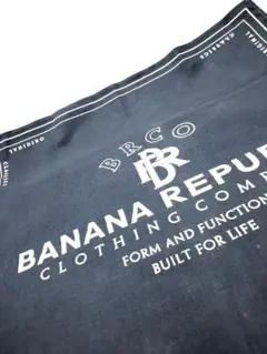 バナナリパブリック　スカーフ　ブルー　バンダナ　BANANA REPUBLIC