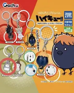 つながリングチャーム ハイキュー!! マスコット ヒナガラス1点
