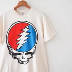 【即発】グレイトフルデッド　半袖Tシャツ　バンT ベージュ　M　611