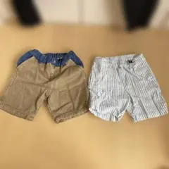 BeBe ハーフパンツ 100サイズ 2枚セット