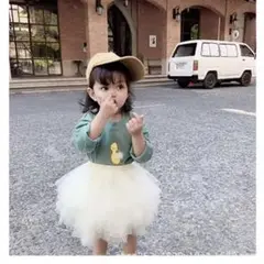 ふわふわチュチュスカート