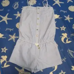 サウザー オールインワンライトブルー ショートパンツ M