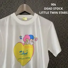 80s 90s デッドストック サンリオ キキララ 第百生命 プリントTシャツ