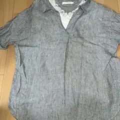 まとめ売りアメリカンホリック　リネン　麻　グローバルワーク　レースインナー　L