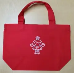 未使用☆おうじちゃま　ミニトートバッグ　赤色