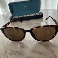 新品 Zoff サングラス ブラウン ベッコウ　紫外線対策 UV