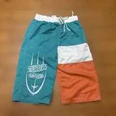 SKATEBOARDS サーフパンツ 青・白・オレンジ140