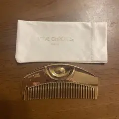 LOVECHROME ラブクロム ツキ ゴールド ブラシ コームポーチ付き