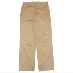 DRIES VAN NOTEN チノパン サイズ50 ベージュ 新品】DRIES VAN NOTEN パンツ イエローベージュ チノパン 50
