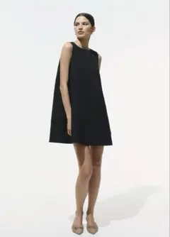 H&M ジャガードシフトドレス
