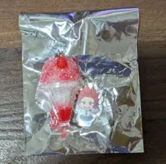 ヒロアカ　スイーツパラダイス　海の家　かき氷キーホルダー　切島鋭児郎