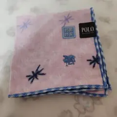 ポロビーシーエス　抗菌防臭　ハンカチ