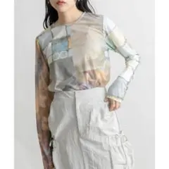 送料無料★KBF グラフィックプリントTEE PATCHWORK 未着用