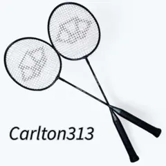 バドミントンラケット　Carlton カールトン　ビンテージ　レア　希少　当時物 バドミントンラケット Carlton カールトン ビンテージ レア 希少