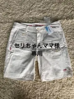 パーリーゲイツ♪ホワイト ハーフパンツ