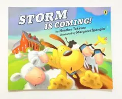 新品 Storm is Coming! 英語絵本 洋書 絵本 英語教材