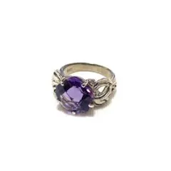 IEI アメジストリング　silver 925 ring jewelry
