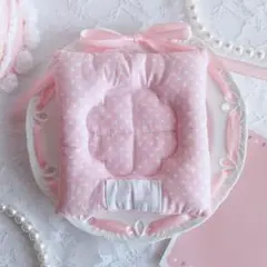 ハンドメイド クッションコースター クローバー