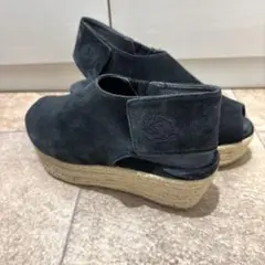 インゲボルグ❤️【未使用】カメリアモチーフ付き厚底サンダル❤️ セール】 カメリア厚底サンダル （サンダル）｜INGEBORG