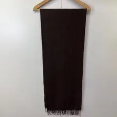 UNIQLO ユニクロ カシミヤ マフラー 焦げ茶