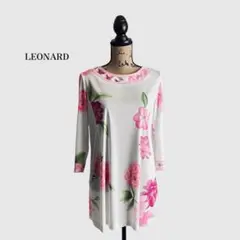 LEONARD レオナール チュニックブラウス