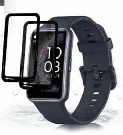 ⭐️匿名配送❣️HUAWEI Watch対応　貼り付け簡単　2枚セット