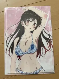 彼女、お借りします 水原千鶴 クリアファイル 水着ver.