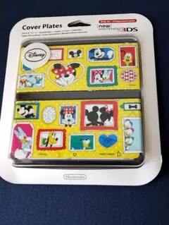 new3DS用きせかえプレート ディズニー柄ミッキーと仲間たち 新品
