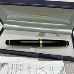 Sailor ブラック プロフェッショナルギア　万年筆 金メッキ 21k 中字