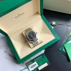 ROLEX 自動巻き時計 ブラック