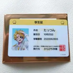 からぴちパラダイス2025＊たっつん♡学生証