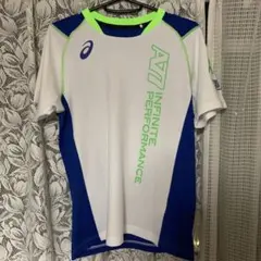 お買い得A77 asics陸上用シャツ&パンツ上下セット